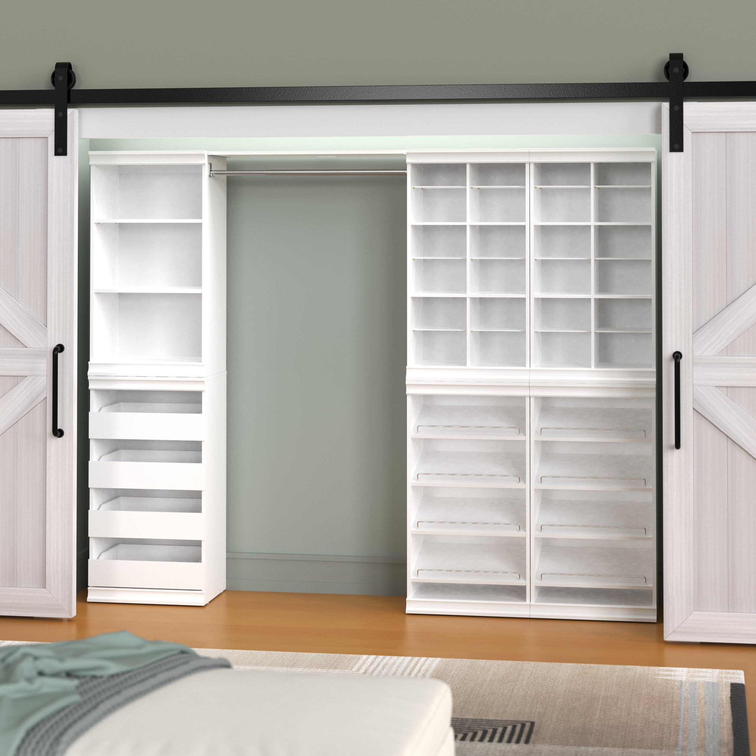 ClosetMaid Ensemble de démarrage pour système de placard modulaire l 90