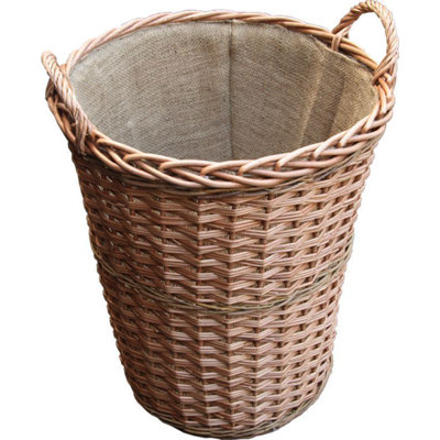 Henman Wicker Log Carrier