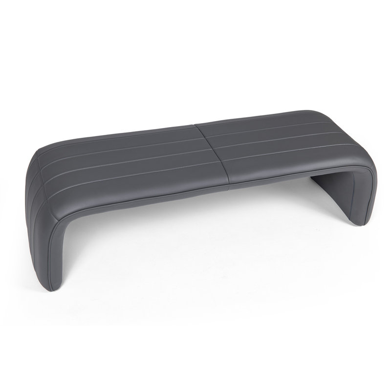Infinity Modern Upholstered Bench, Brown