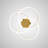 Jericia Simple 22 Inches Geometric Led Integrated Circular Semi Flush Mount-417699813