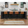 Double Border Machine Tufted Performance Beige/White Rug