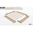 X & Diamond Low Profile Standard Bed-73216588-41692146