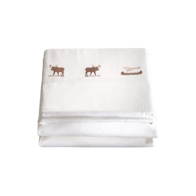 100% Cotton Percale Animal Print Sheet Set