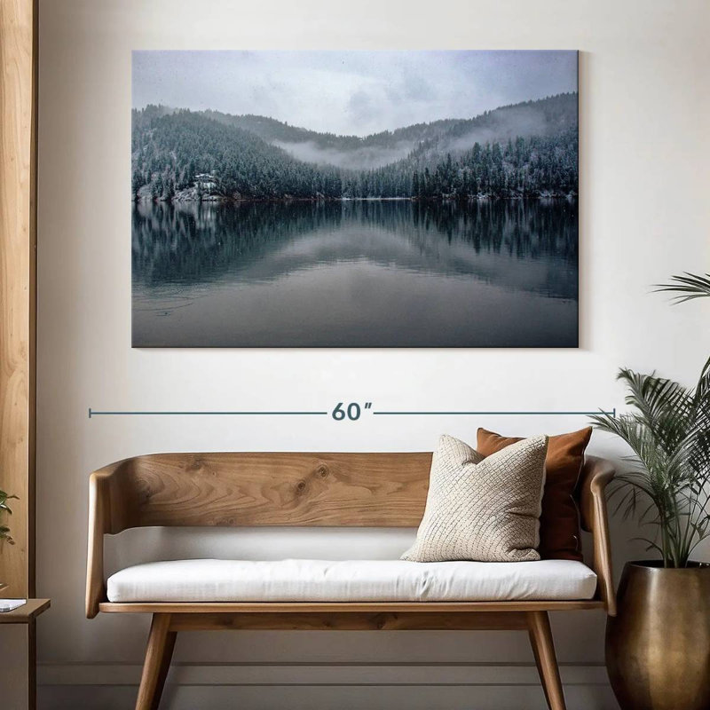 Alvord Cold Heart D'Alene Lake, H 34 po x l 51 po