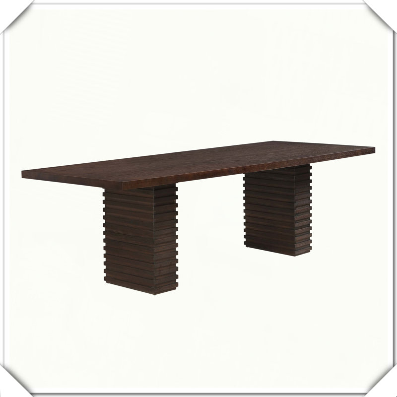 Dining Table Sturdy Durable Stylish Practical Versatile Functional Compact, Espresso