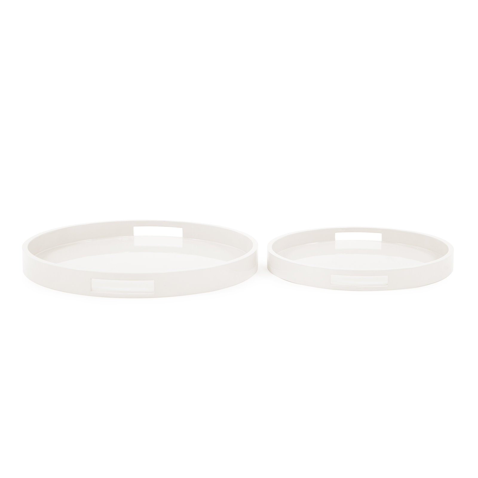 Parke Decorative Tray, Rectangular, Beige