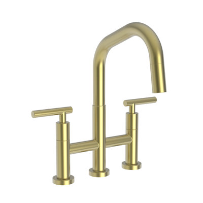 East Square Pull Down Bridge Faucet