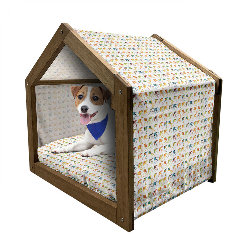 Niche pour chien en bois, H 22,44 po x l 23,62 po x P 17,72 po