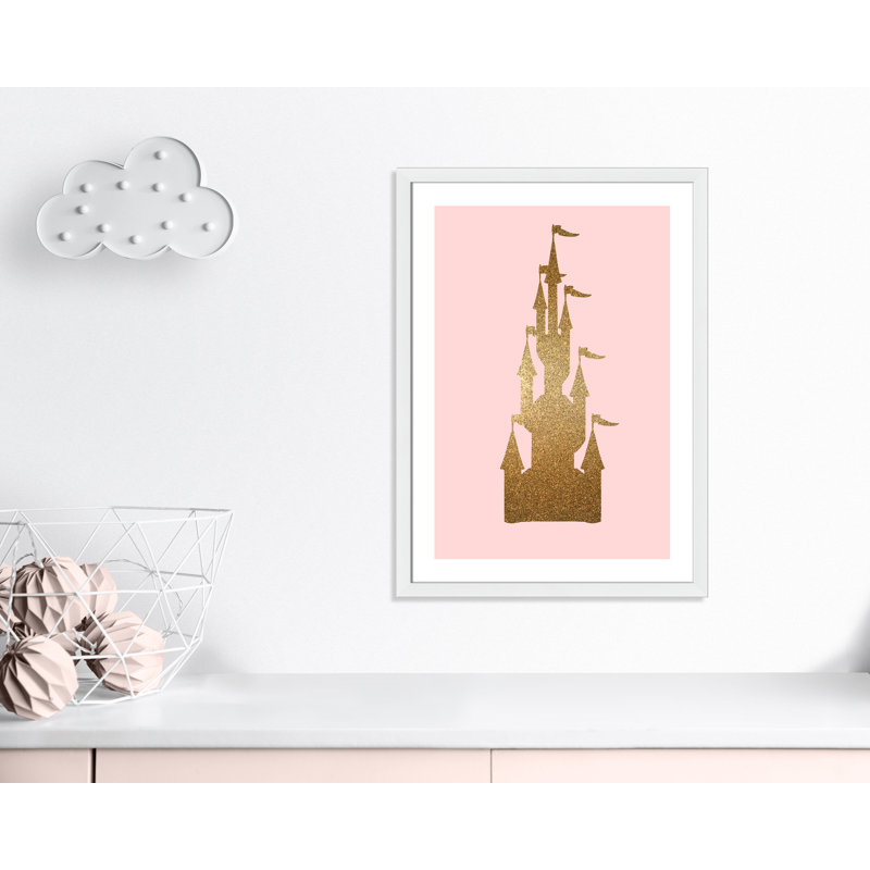 Fairytale 1, impression sur papier, H 36,5 po x l 26,5 po x P 0,63 po, Cadre blanc