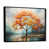 Black Floater Framed