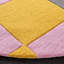 Tapis rose / orange / beige en laine touffeté à la main Harsirat-842359259