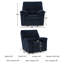 Fauteuil inclinable Castanon-166111181