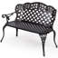 Banc de jardin en fonte d’aluminium Shirebrook