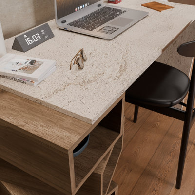 Poyraz 120cm W Computer Desk
