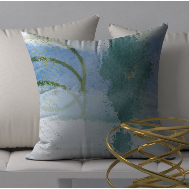  Housse et insert de coussin carré charmant, 20 po x 20 po
