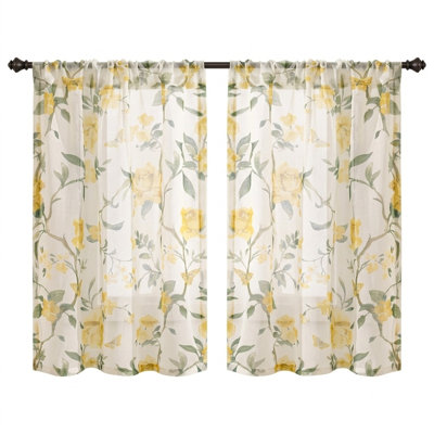 Floral Kitchen Curtain Kitchen Pelmet