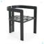 Chaise de patio d'extérieur en aluminium, ensemble de 2