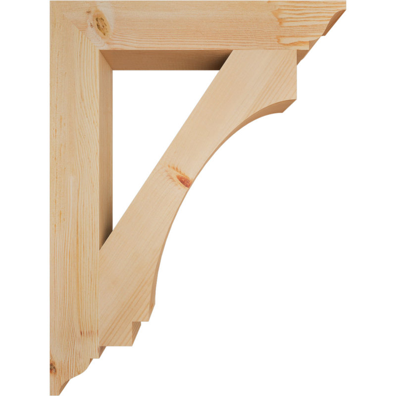 Support impérial traditionnel, H 32 po x l 3,5 po x P 24 po, Douglas (lisse)