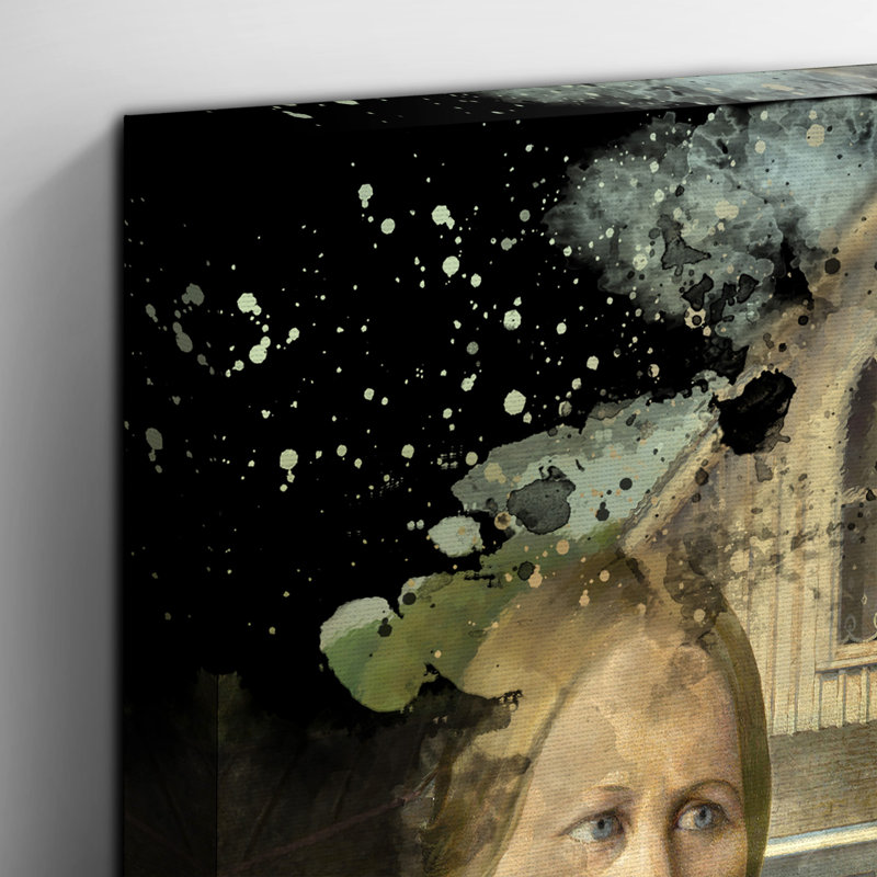 Grant Wood - Wrapped Canvas Print, 50cm H x 50cm W
