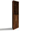 Armoire de coin avec tablette ouverte-324192080