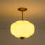 Glass Semi Flush Mount