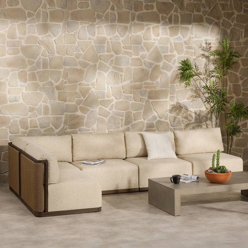 BRIO Outdoor 5 - Seat Patio Sectional Set