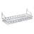 Wall Mounted Silver Pot Rack