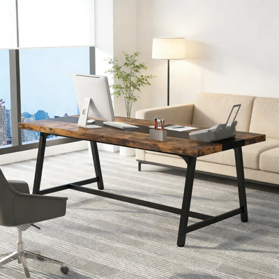Industrial Style Meeting Table,Office Computer Desk,Conference Table