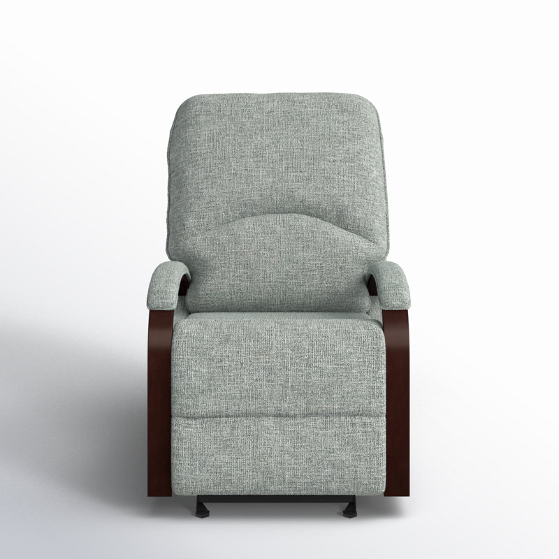 Fauteuil inclinable et berçant Ringler l 27,2 po, Polyester sauge