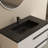 35.4'' Single Bathroom Vanity with Resin Top