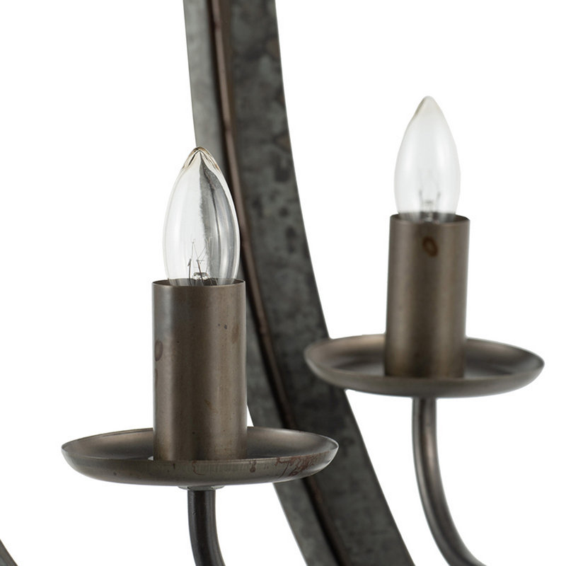 Lustre géométrique à 4 lumières Mccoin