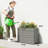 Patio Elevated Planter Box,Raised Garden Bed-128986355