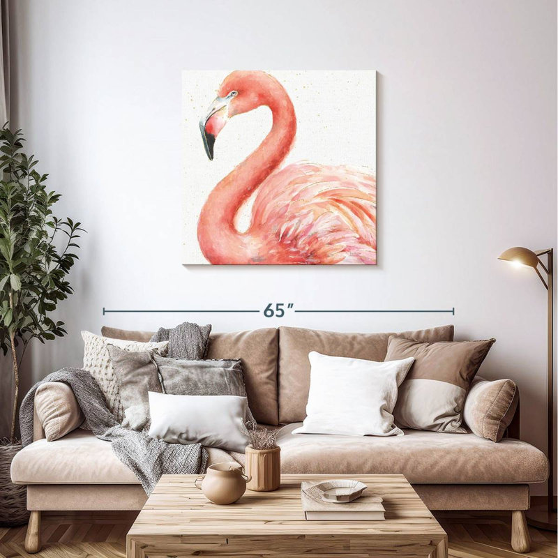 Ronce gracieusement rose III, H 36 po x l 36 po