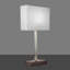 Bush Rectangle Slimline Metal Table Lamp