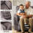 Power Lift Recliner Chair with Remote Control, Anti-Slip Chenille Fabric, Lift Assist for Elderly, Tool-Free Assembly, 350 lb Capacity-129762911