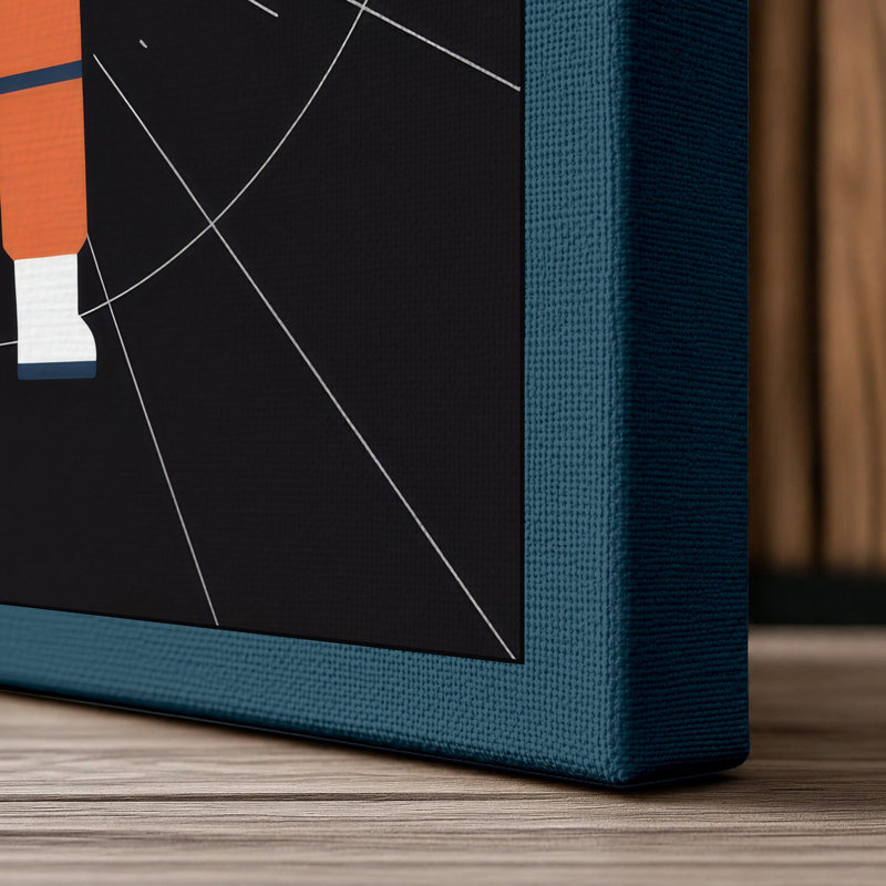 Print, 18x12 - 45.7 x 30.5 cm, Teal Border