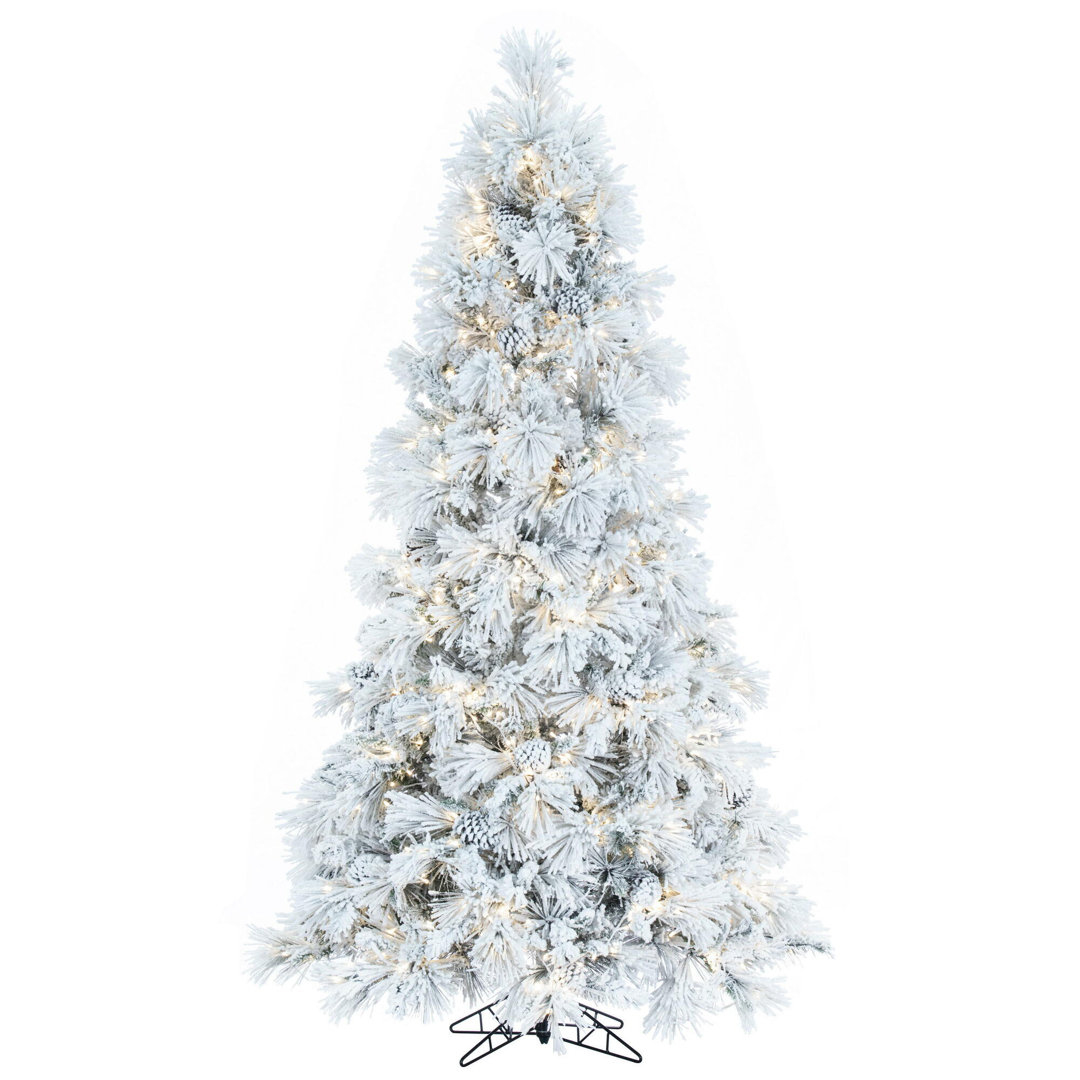 Odaniel Flocked Atka Pine Artificial Christmas Tree The Twillery Co.®