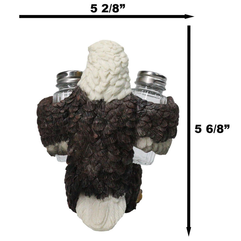 Porte-salière et poivrière American Eagle