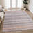 Machine Washable Indoor/Outdoor Chantille ACN2742 Striped Rug-2068726039-2068726053