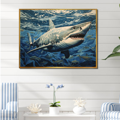 " Shark Echo Painting "