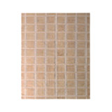Scandinavian Style Flat-Weave Gray Blue Geometric Pattern By Rug & Kilim