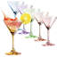 Ensemble de 6 verres à martini Martini