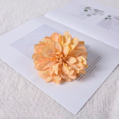 Set Of 2 Flower Buckles Clips Elegant Dahlia Curtain Clips Creative Flower Curtain Tieback Clip, Magnetic Pattern, C1