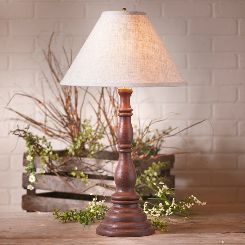 Lampe de table 26 po Huff, Rouge Americana