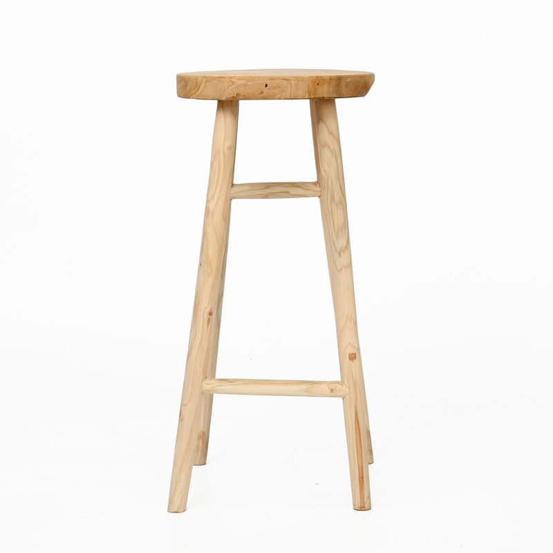 Burdon Teak Outdoor Stool