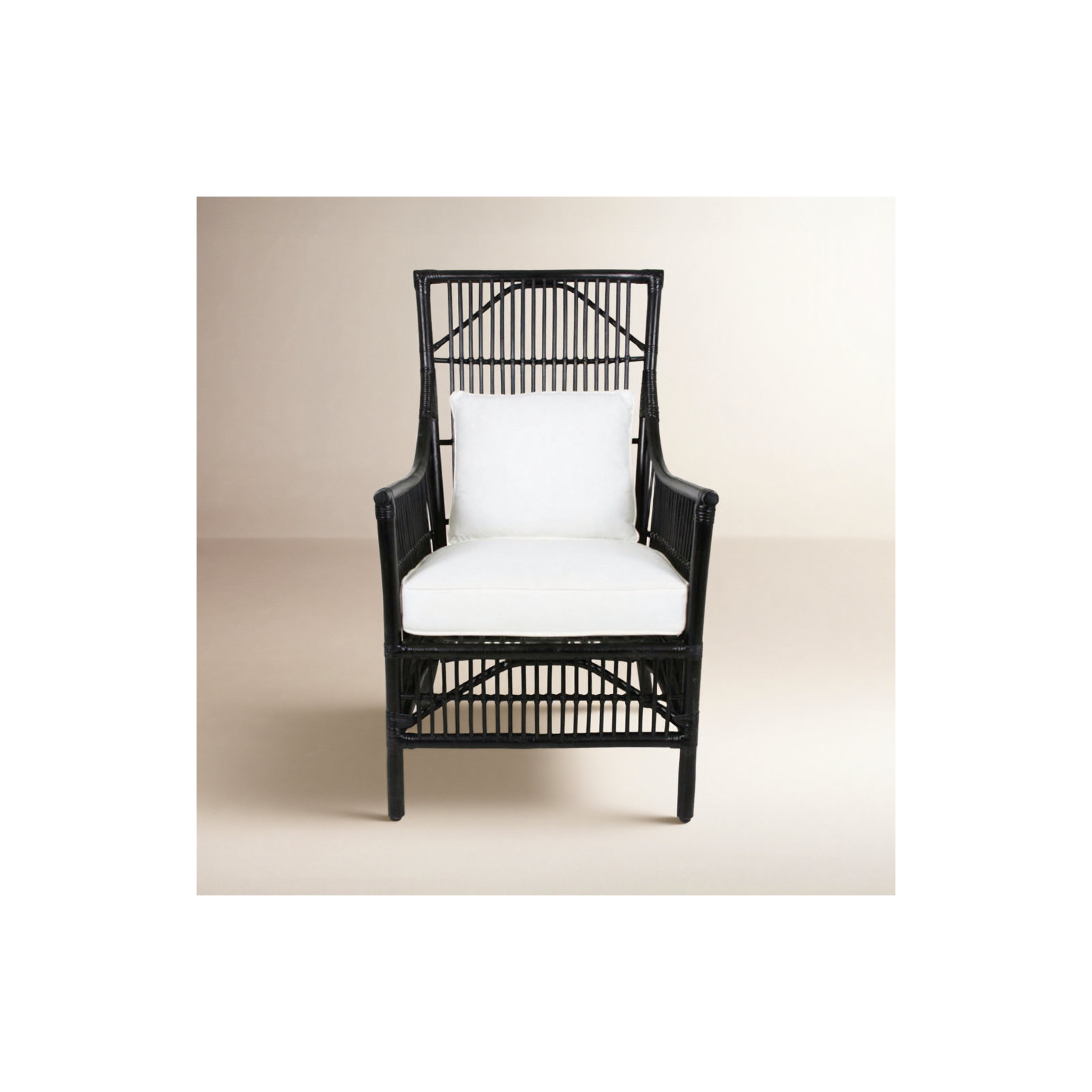 Barkley Upholstered Armchair, Black