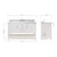 Bayhill 61" W Single Bathroom Vanity Set-1413253694-1354776638