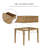 Boho Fluted Wood Nightstand Or End Table-1680951238