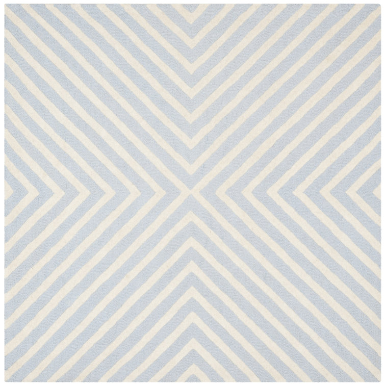 Sivad Tufted Wool Performance Chevron Rug