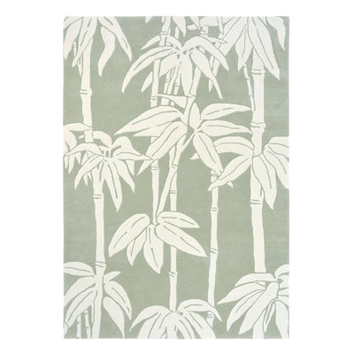 Wool Floral Area Rug